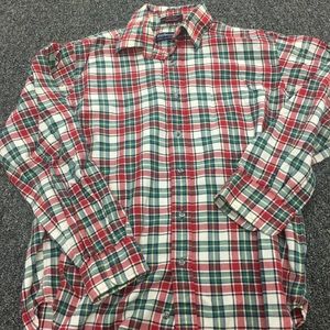 EUC Burberrys plaid flannel shirt